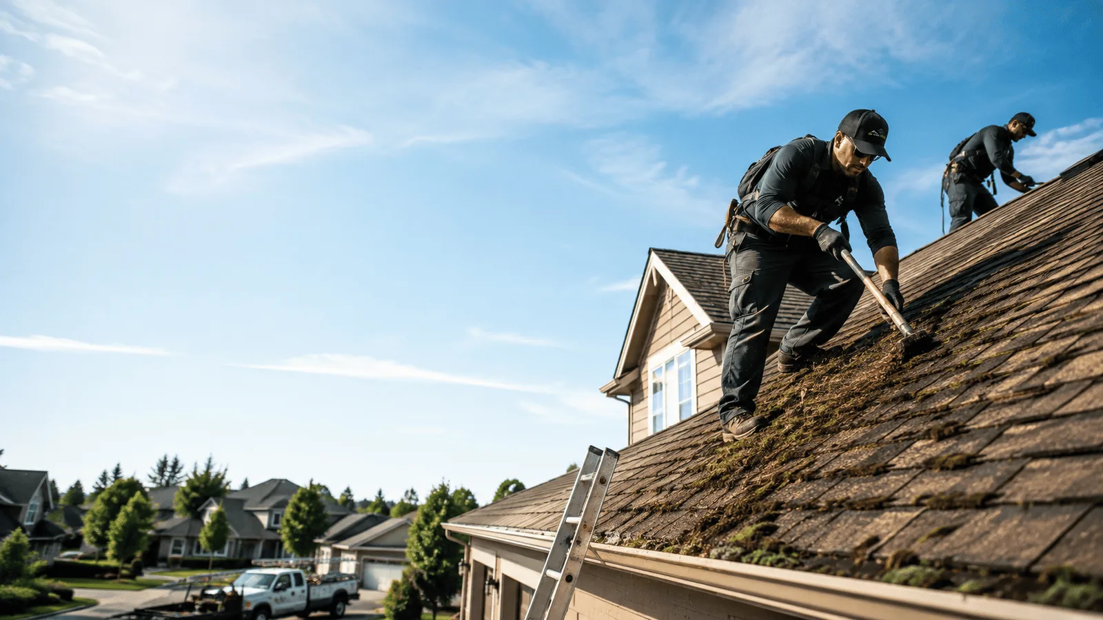 Roof Moss Removal in Thermopolis, WY near me